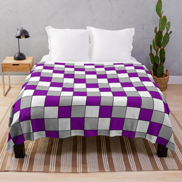 Item preview, Graysexual flag checkered designed and sold by bookwoof.