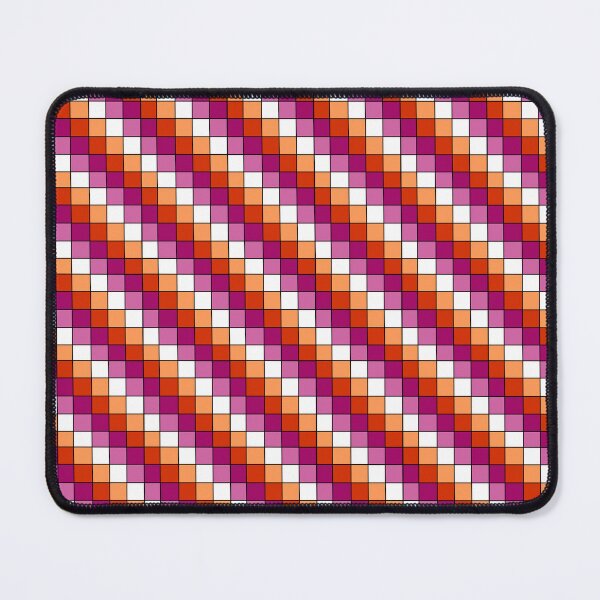 Item preview, Lesbian flag checkered designed and sold by bookwoof.
