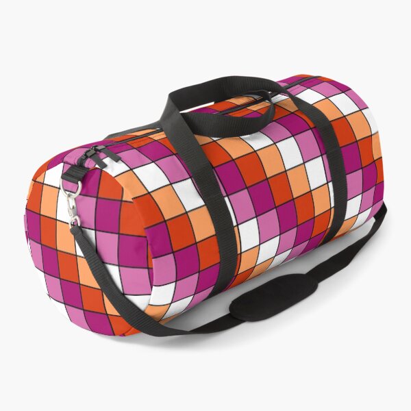 Item preview, Lesbian flag checkered designed and sold by bookwoof.