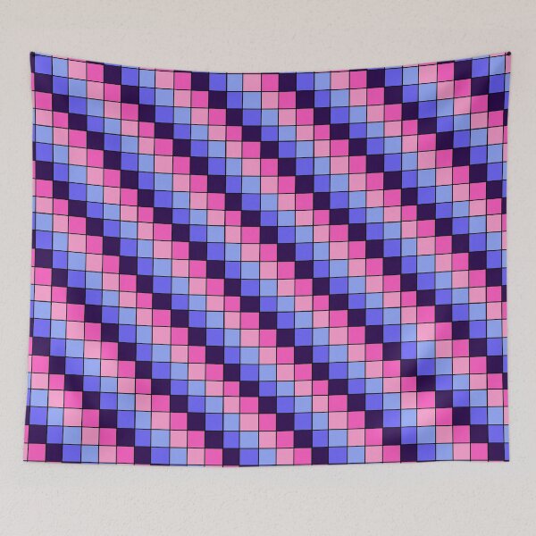 Item preview, Omnisexual flag checkered designed and sold by bookwoof.