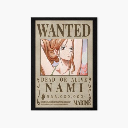 One Piece - Wanted Poster - Nami (New World) 