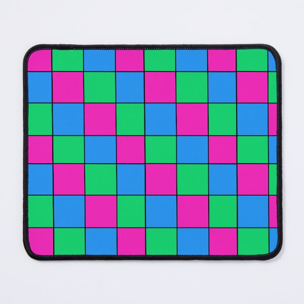 Item preview, Polysexual flag checkered designed and sold by bookwoof.