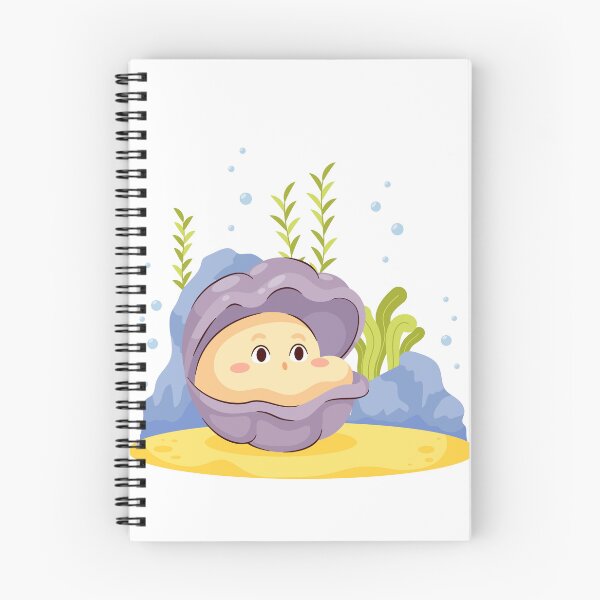 Item preview, Whimsical Hand-Drawn Clam: Embrace Underwater Delights designed and sold by hjian8219.