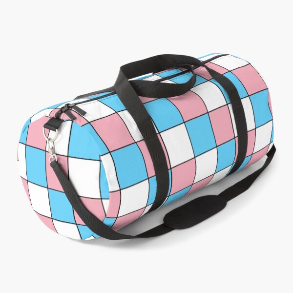 Artikelvorschau, Transgender Flagge kariert entworfen und verkauft von bookwoof.
