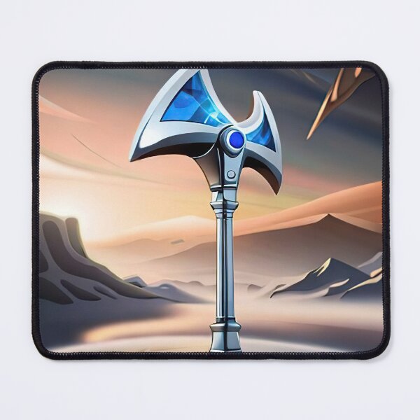 Item preview, Hydro Sapphire Battle Axe designed and sold by SolarLove1.