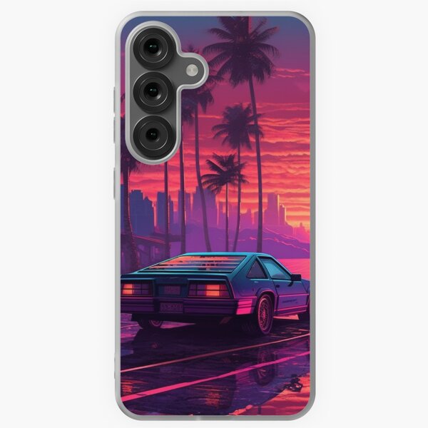 Item preview, Synthwave Sunset Drive Poster designed and sold by jefferymelton.
