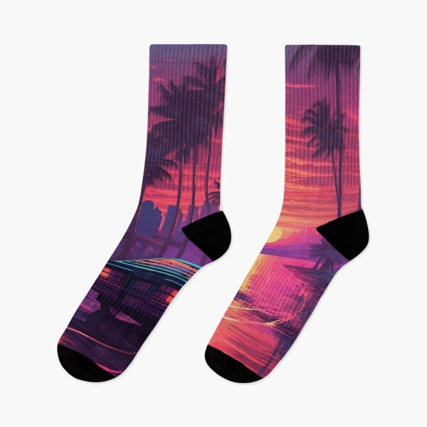 Item preview, Synthwave Sunset Drive Poster designed and sold by jefferymelton.