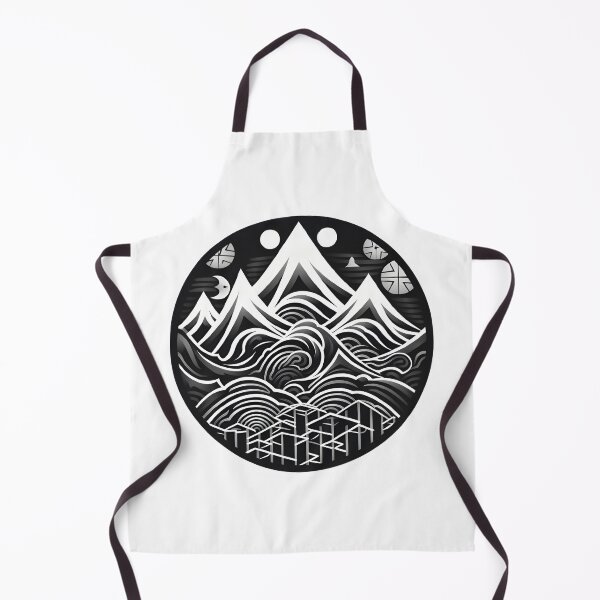 Item preview, Enigmatic Intricacy: Escheresque Intricate Alpine Illusion designed and sold by Garmentz.