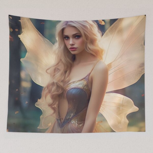 Item preview, Enchanted Reverie: The Fairy Queen's Embrace designed and sold by oanaunciuleanu.