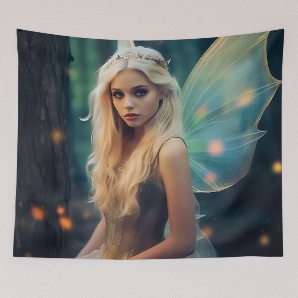 Item preview, Enchanted Reverie: The Fairy Queen's Embrace designed and sold by oanaunciuleanu.