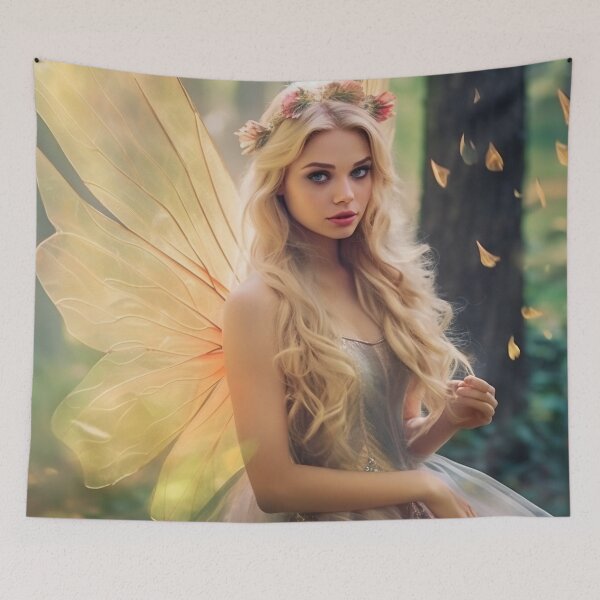 Item preview, Enchanted Reverie: The Fairy Queen's Embrace designed and sold by oanaunciuleanu.