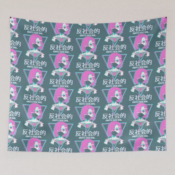 Item preview, Japanese Anime Antisocial designed and sold by NevayaHedgepeth.