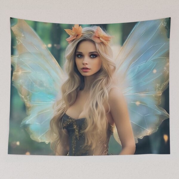 Item preview, Enchanted Reverie: The Fairy Queen's Embrace designed and sold by oanaunciuleanu.