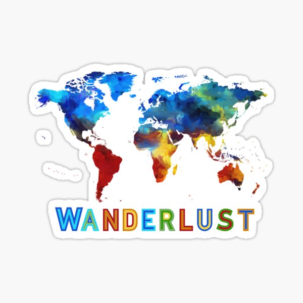 Wanderlust Sticker