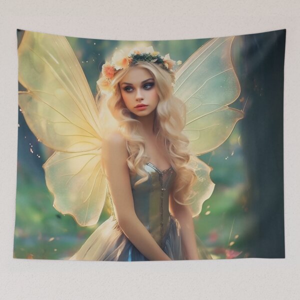 Item preview, Enchanted Reverie: The Fairy Queen's Embrace designed and sold by oanaunciuleanu.