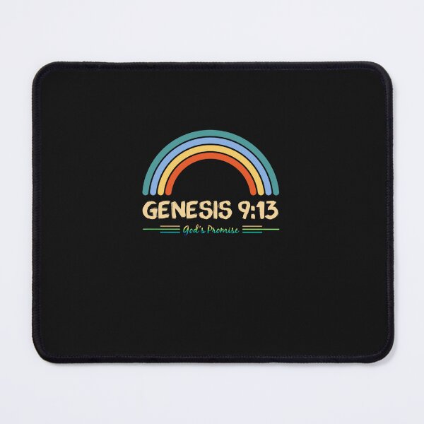 Item preview, Genesis 913 God's Promise Faithfully Rainbow Bible Verse Jesus Church Prayer Religious Christian Go designed and sold by Erickoraneig.