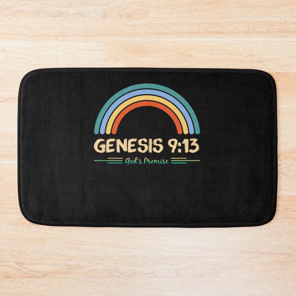 Item preview, Genesis 913 God's Promise Faithfully Rainbow Bible Verse Jesus Church Prayer Religious Christian Go designed and sold by Erickoraneig.