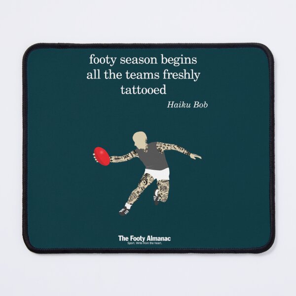 Item preview, Footy Haiku _quot_Tattoo_quot_ black version designed and sold by MozemoCrafts.