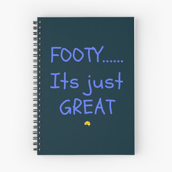 Item preview, FOOTY....Its just GREAT -blue designed and sold by MozemoCrafts.
