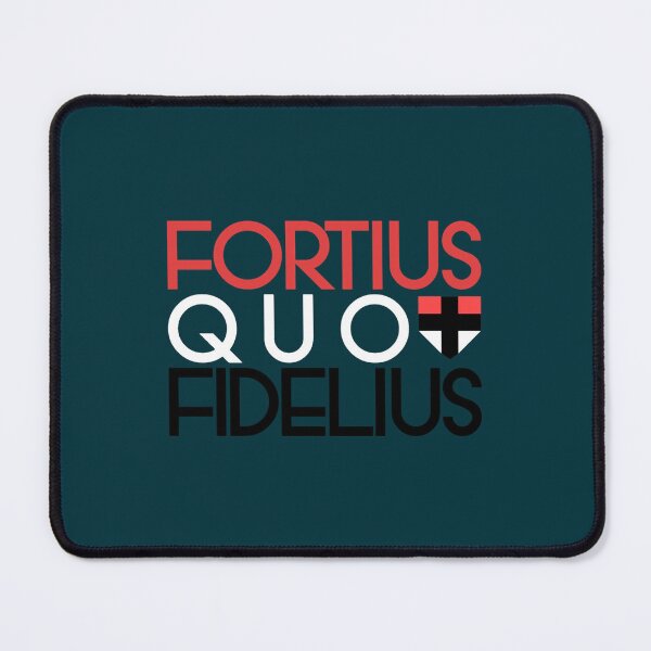 Item preview, Fortius Quo Fidelius - Saints Slogan Design designed and sold by MozemoCrafts.