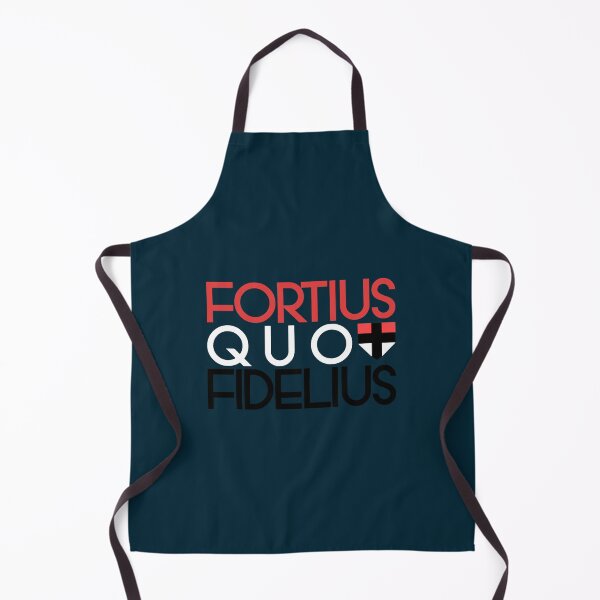 Item preview, Fortius Quo Fidelius - Saints Slogan Design designed and sold by MozemoCrafts.