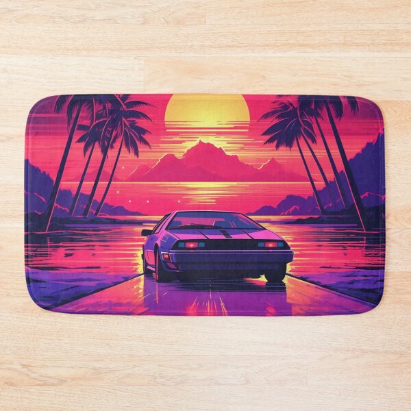 Item preview, Synthwave Sunset Drive Poster designed and sold by jefferymelton.