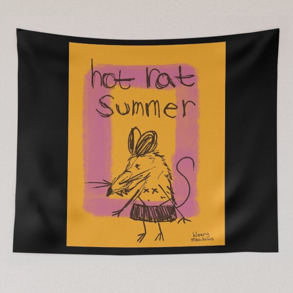 Item preview, Hot rat summer designed and sold by WearyMeadows.