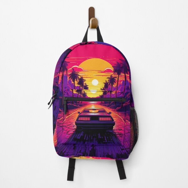Item preview, Synthwave Sunset Drive Poster designed and sold by jefferymelton.