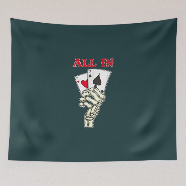 Item preview, Poker S Men 7 2 Skeleton Hand Exas Holdem Poker Player  designed and sold by DorisWLopez.