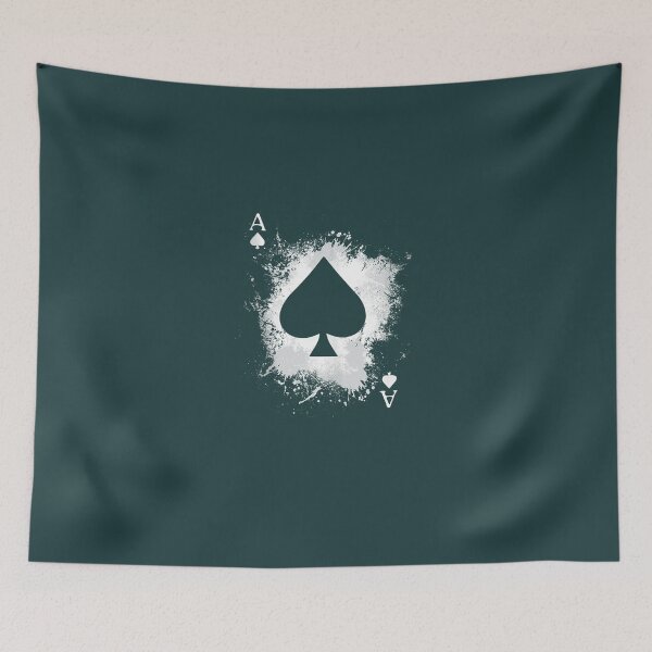 Item preview, Poker Watersplash Ace Of Spades - Exas Hold'em Poker designed and sold by DorisWLopez.