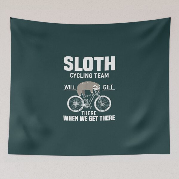 Item preview, Sloth Cycling Eam MB Cycling  designed and sold by DorisWLopez.