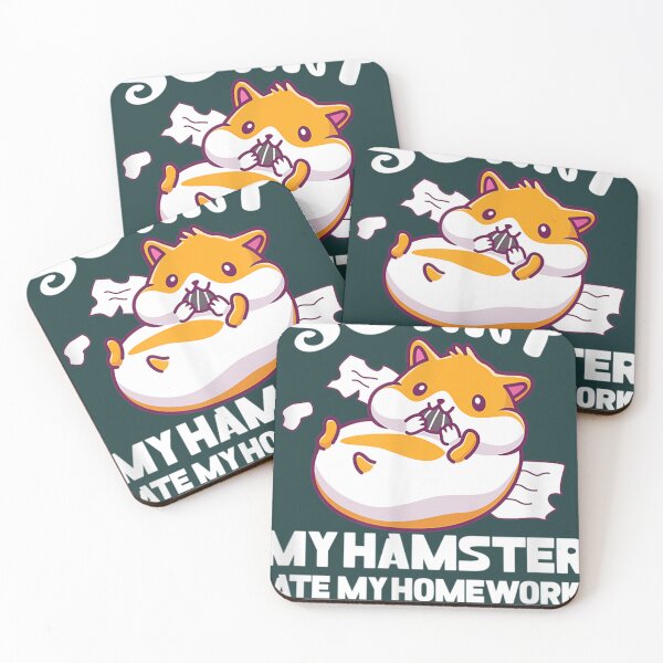 Item preview, Sorry My Hamster Ate My Homework Back O School Kawaii  designed and sold by DorisWLopez.