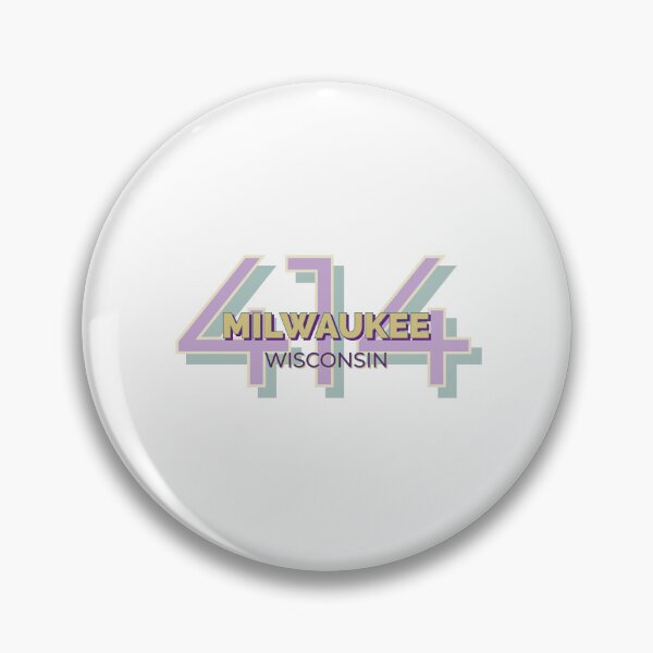 Artikelvorschau, Milwaukee Wisconsin 414 Merch-Logo entworfen und verkauft von Redrazzle.