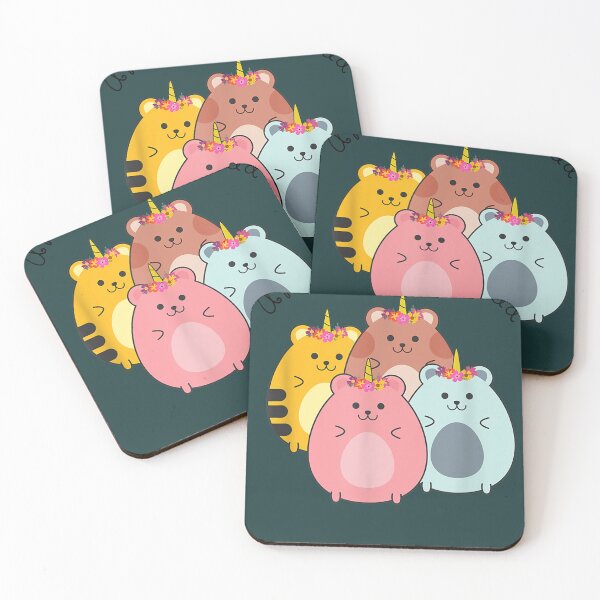 Item preview, Unihamster Squad Goals Adorable Hamster Friends  designed and sold by DorisWLopez.