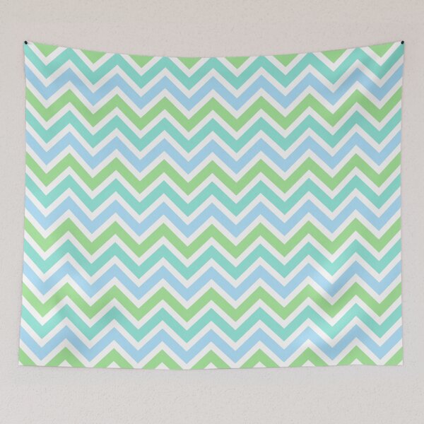 Item preview, Chevron Pattern. Pastel Turquoise Green Blue color designed and sold by Aetherier.