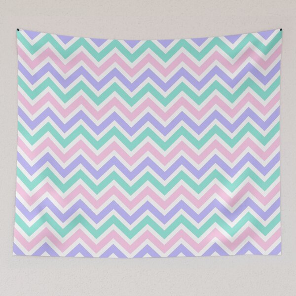 Item preview, Chevron Pattern. Pastel Pink Purple Green color designed and sold by Aetherier.