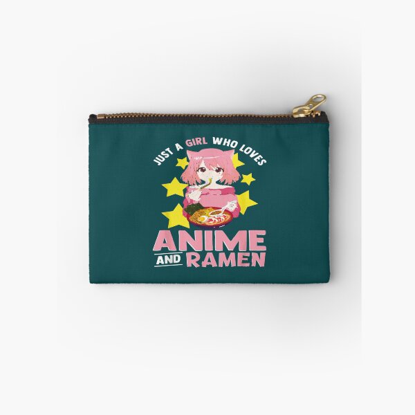 Item preview, Just A Girl Who Loves Anime and Ramen Bowl Japanese Noodles  designed and sold by JaydonBurk0.