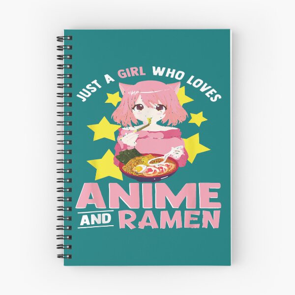 Item preview, Just A Girl Who Loves Anime and Ramen Bowl Japanese Noodles  designed and sold by JaydonBurk0.