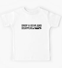 "Drop a gear and disappear" - Subaru WRX STI Kids Tee