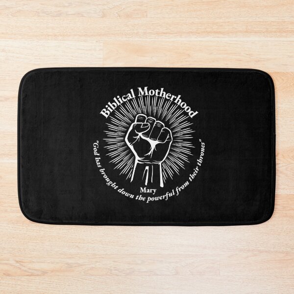 Item preview, Biblical Motherhood, halo rays around a raised fist designed and sold by CheekyGrace.