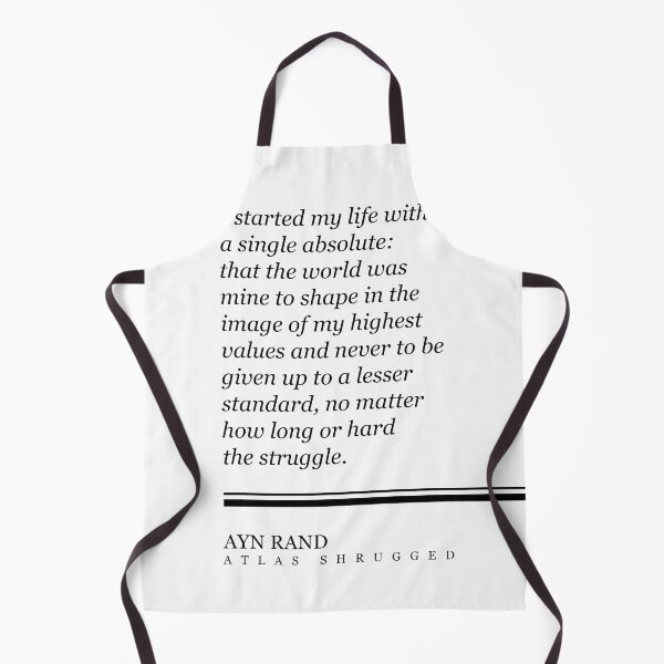 Item preview, Ayn Rand Quote - Atlas Shrugged - Minimalist, Classic, Typographic Print - Inspiring - Literature designed and sold by Studio Grafiikka.