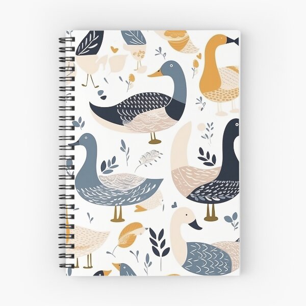 Item preview, Cute goose pattern designed and sold by Lexa Pix.