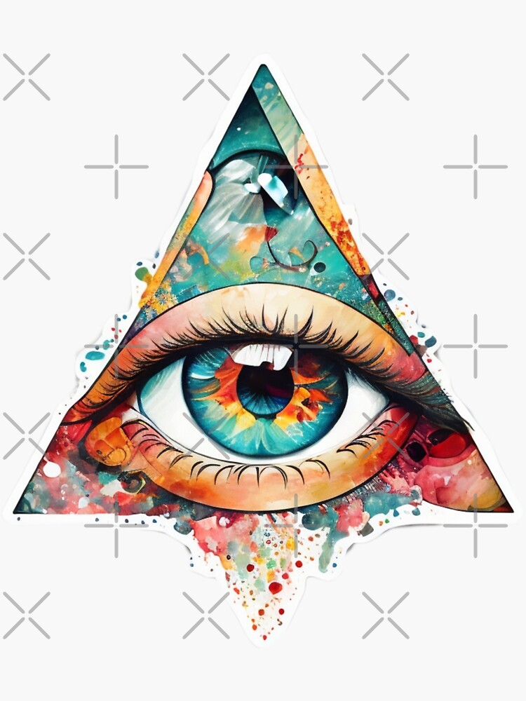 All Seeing Eye Of God Third Eye - All Seeing Eye - T-Shirt, TeePublic