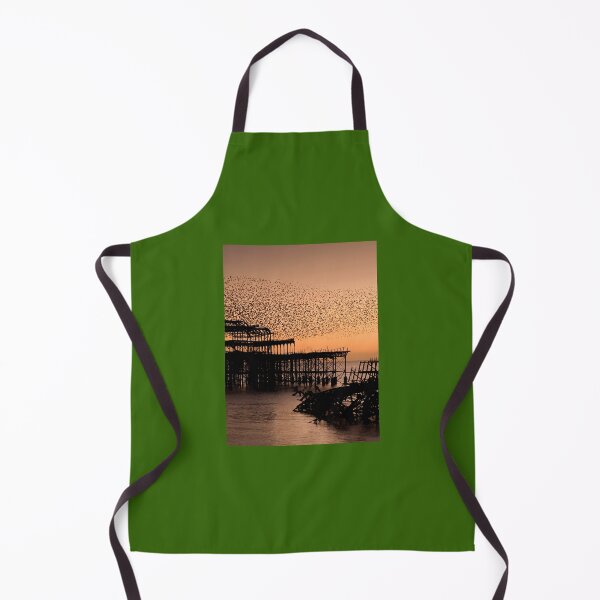 Item preview, Starlings above West Pier Art Print designed and sold by kowchkbadrb32.