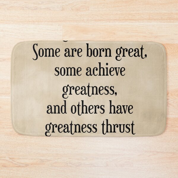 Item preview, Be not afraid of greatness - William Shakespeare Quote - Literature - Typography Print - Vintage designed and sold by Studio Grafiikka.