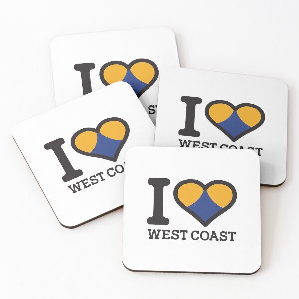 Item preview, I love West Coast designed and sold by EastinHeisec.