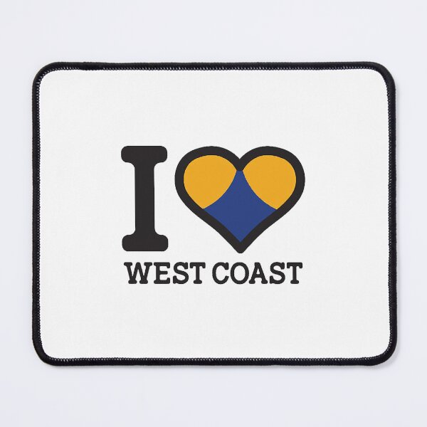 Item preview, I love West Coast designed and sold by EastinHeisec.