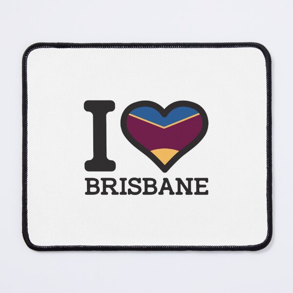 Item preview, I love Brisbane” Apparels, Merchandise, s, Leggings, Skirt, Mask, Apron, Eco BagT-S designed and sold by EastinHeisec.
