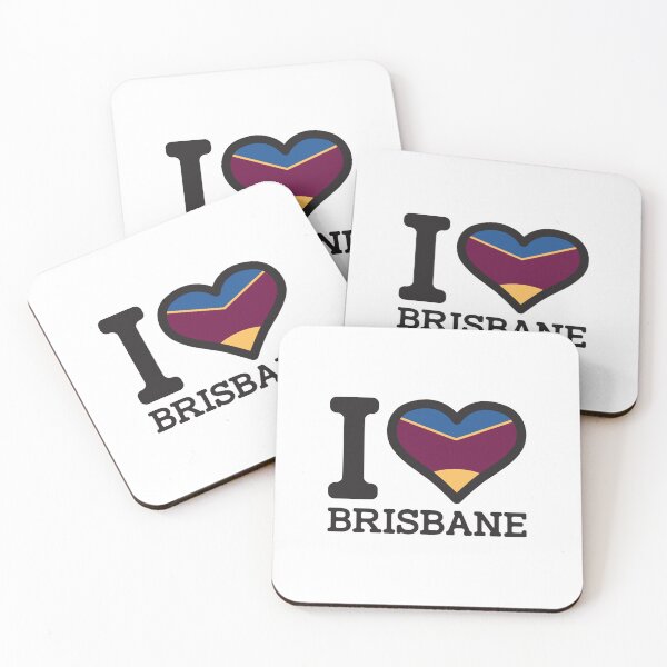 Artikelvorschau, „I love Brisbane“ Bekleidung, Merchandise, S, Leggings, Röcke, Masken, Schürzen, Öko-TascheT-S entworfen und verkauft von EastinHeisec.