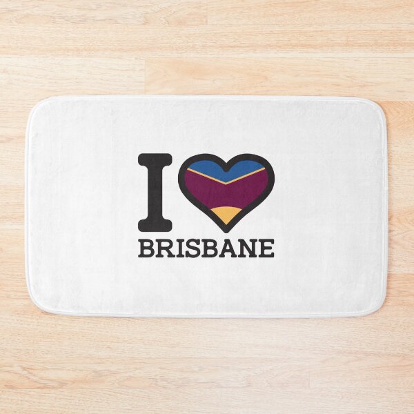 Item preview, I love Brisbane” Apparels, Merchandise, s, Leggings, Skirt, Mask, Apron, Eco BagT-S designed and sold by EastinHeisec.